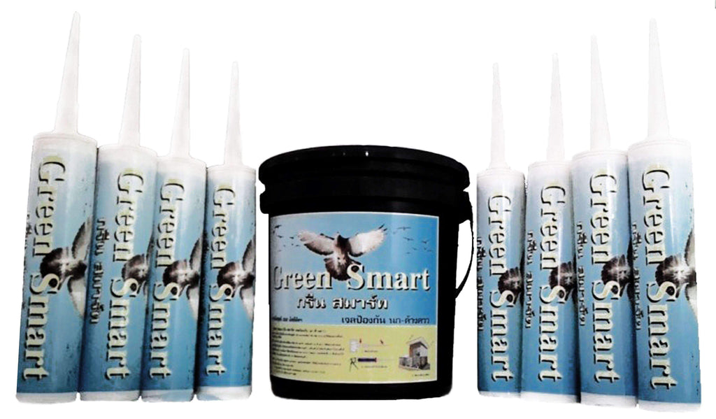 กรีน สมาร์ท เจลป้องกัน นก-ค้าวคาว, Green Best Product,อุปกรณ์ป้องกันควบคุมนก - เคมอิน กำจัดปลวก กำจัดแมลง cheminpestcontrol